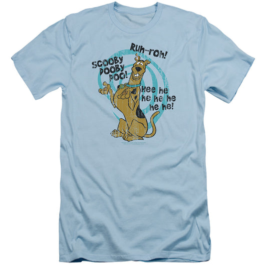 Scooby Doo - Quoted - Short Sleeve Adult 30/1 - Light Blue T-shirt