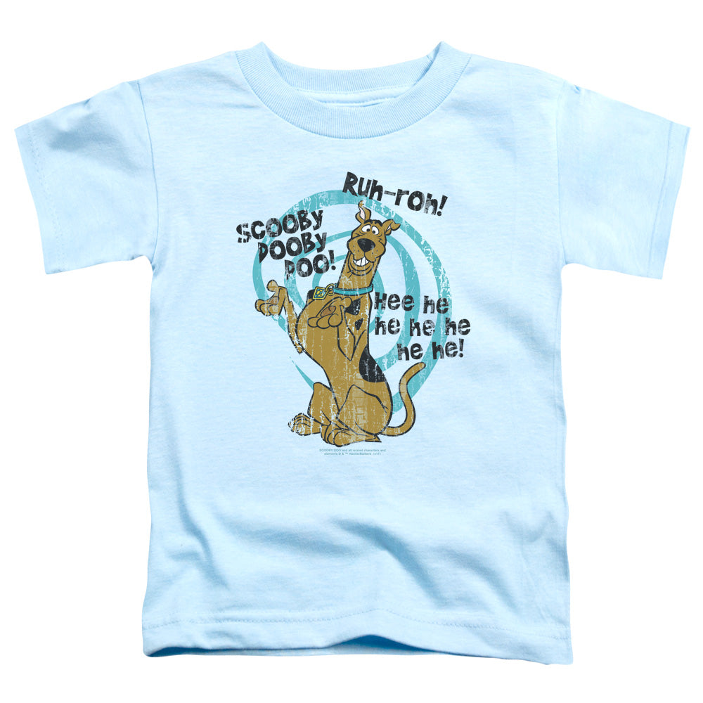Scooby Doo - Quoted - Short Sleeve Toddler Tee - Light Blue T-shirt