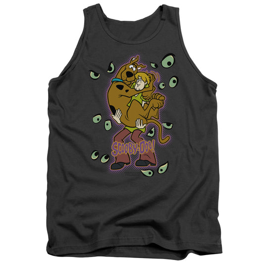 Scooby Doo - Being Watched - Adult Tank - Charcoal