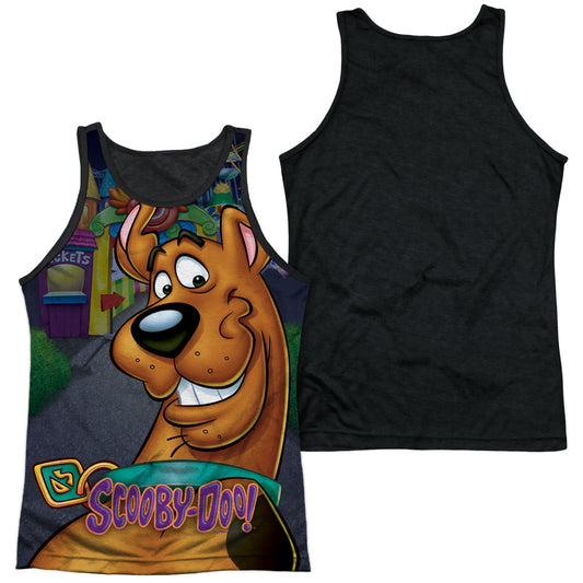 Scooby Doo Big Dog-adult Poly Tank Top