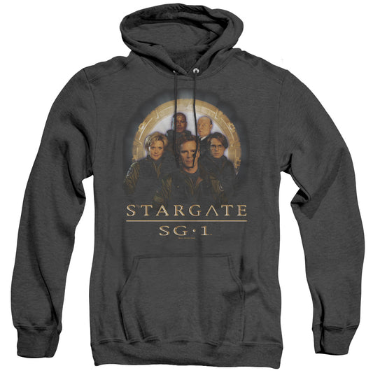 Sg1 - Sg1 Team - Adult Heather Hoodie - Black