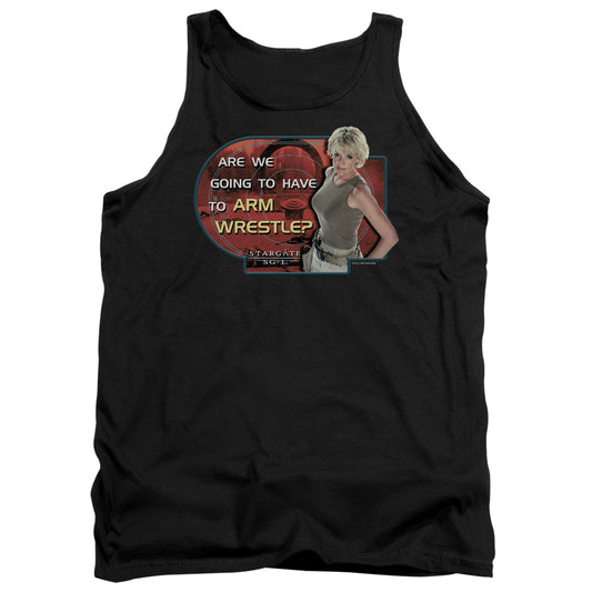 Sg1 - Arm Wrestle - Adult Tank - Black