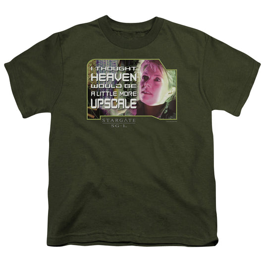 SG1 UPSCALE - S/S YOUTH 18/1 - MILITARY GREEN T-Shirt