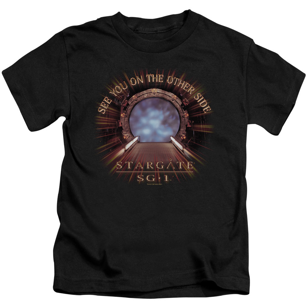 SG1 OTHER SIDE - S/S JUVENILE 18/1 - BLACK - T-Shirt