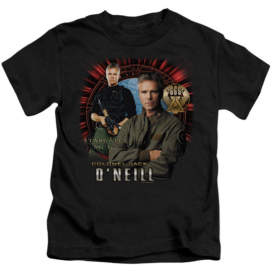 SG1 JACK ONEILL - S/S JUVENILE 18/1 - BLACK - T-Shirt