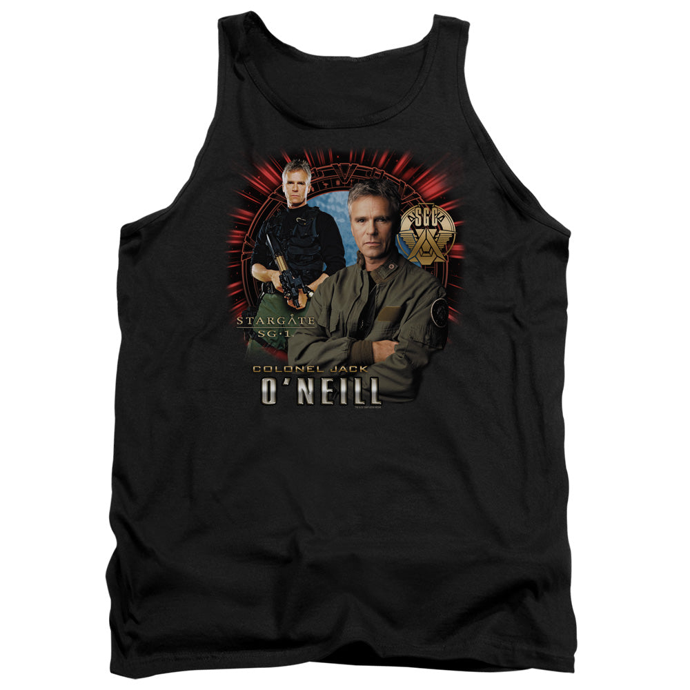 Sg1 - Jack Oneill - Adult Tank - Black