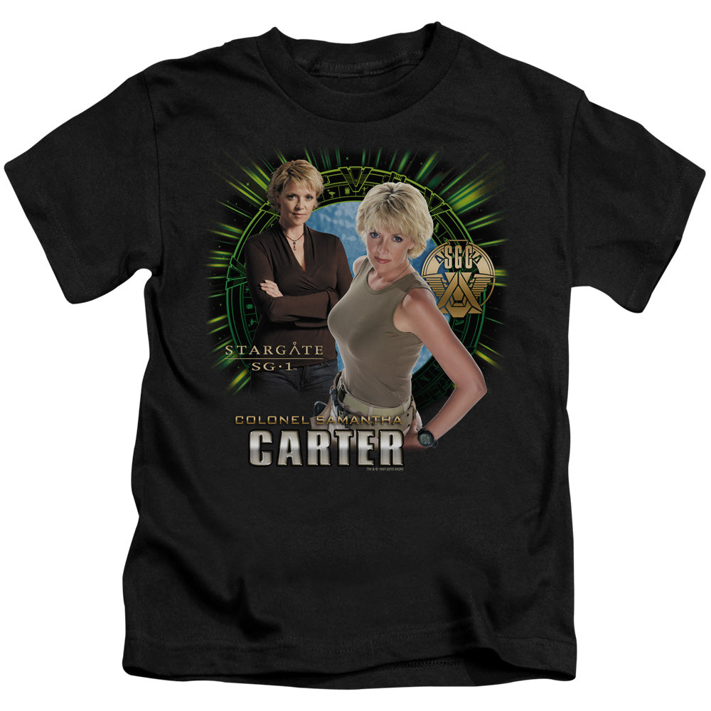 SG1 SAMANTHA CARTER - S/S JUVENILE 18/1 - BLACK - T-Shirt