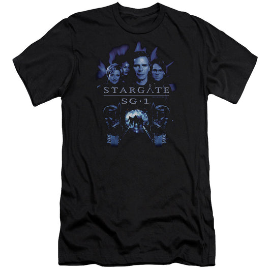 Sg1 - Sg1 Stargate Command-premuim Canvas Adult Slim Fit 30/1 - Black
