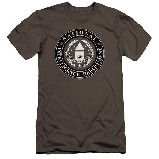 Sg1 - Nid Logo-premuim Canvas Adult Slim Fit 30/1 - Charcoal