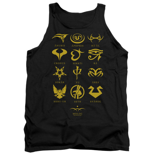 Sg1 - Goauld Characters - Adult Tank - Black