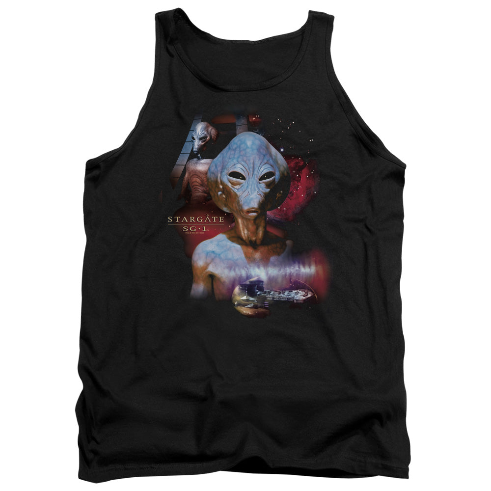 Sg1 - The Asgard - Adult Tank - Black