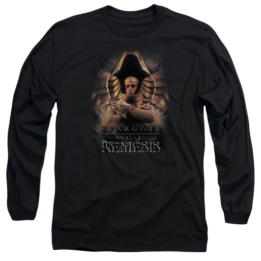 Sg1 - Nemesis - Long Sleeve Adult 18/1 - Black T-shirt