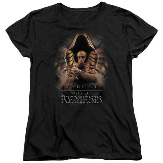 Sg1 - Nemesis - Short Sleeve Womens Tee - Black T-shirt