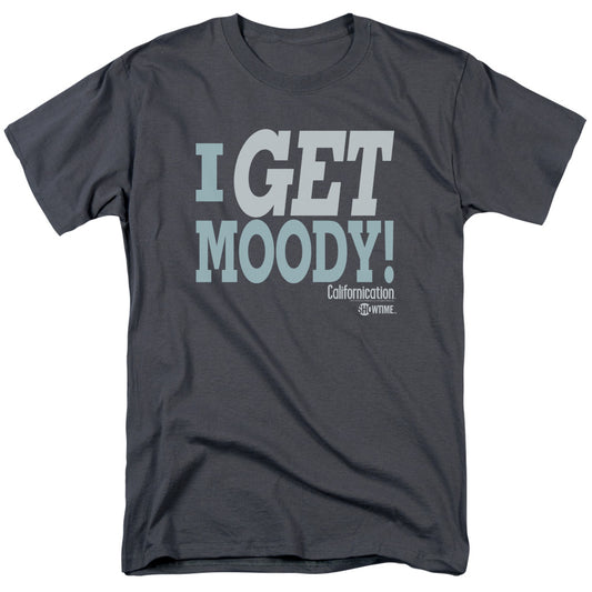 Californication - I Get Moody - Short Sleeve Adult 18/1 - Charcoal T-shirt