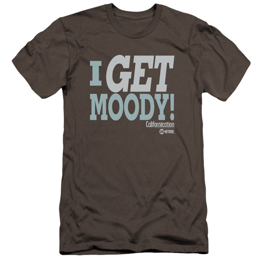 Californication - I Get Moody-premuim Canvas Adult Slim Fit 30/1 - Charcoal