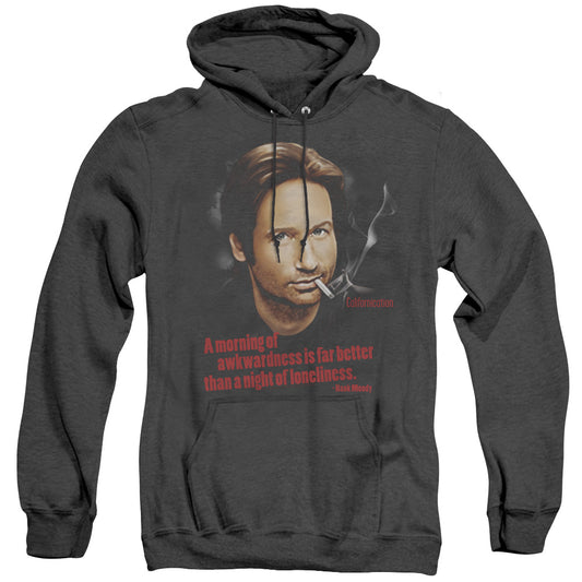 Californication - Morning Night - Adult Heather Hoodie - Black