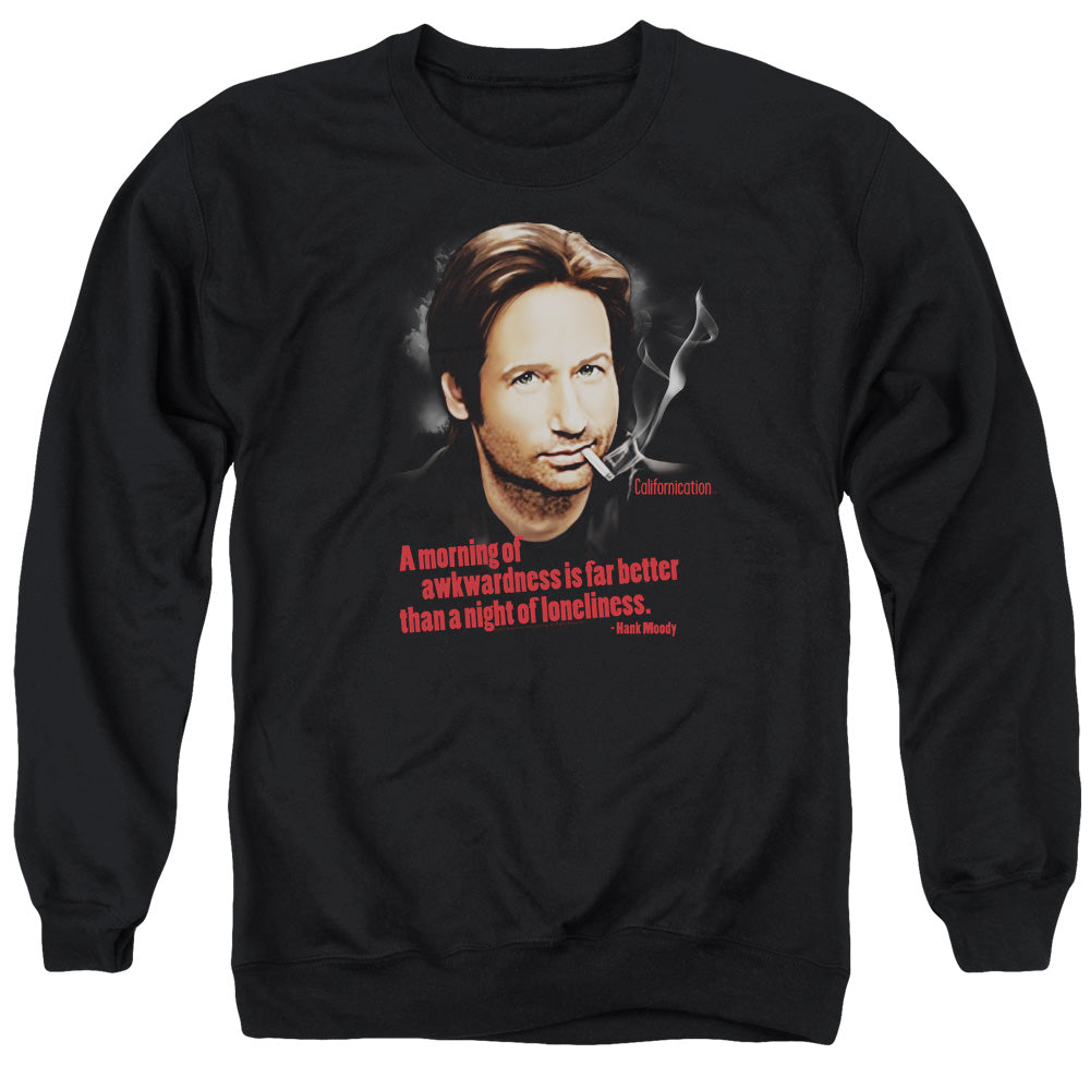 Californication - Morning Night - Adult Crewneck Sweatshirt - Black