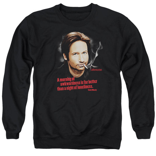 Californication - Morning Night - Adult Crewneck Sweatshirt - Black