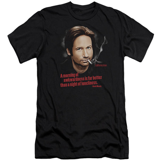 Californication - Morning Night - Short Sleeve Adult 30/1 - Black T-shirt