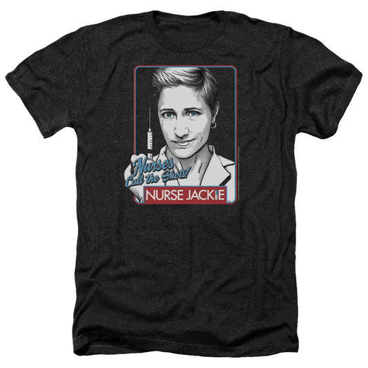 Nurse Jackie - Nurses Call The Shots - Adult Heather-black