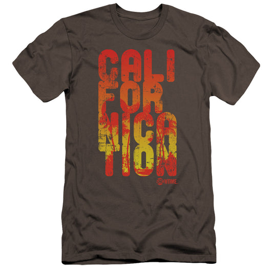 Californication - Cali Type-premuim Canvas Adult Slim Fit 30/1 - Charcoal