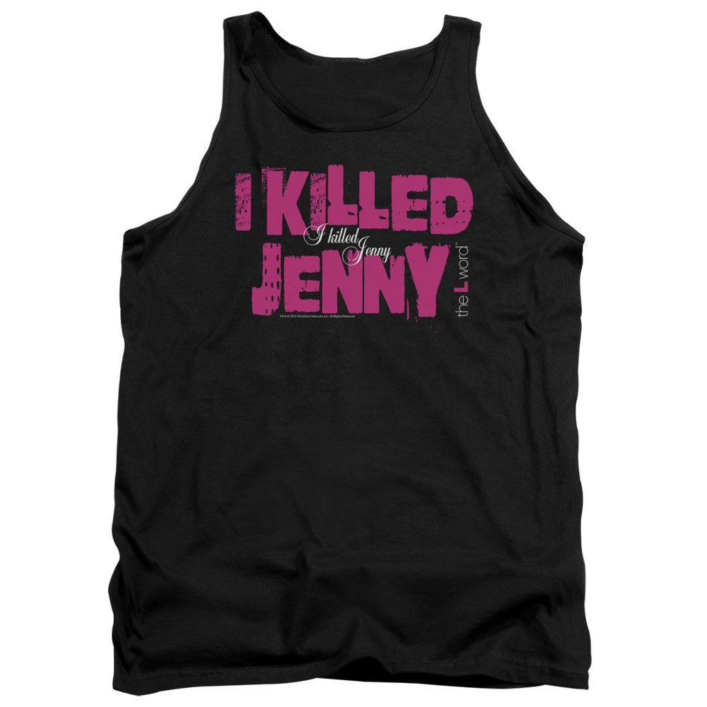 The L Word - I Killed Jenny - Adult Tank - Black