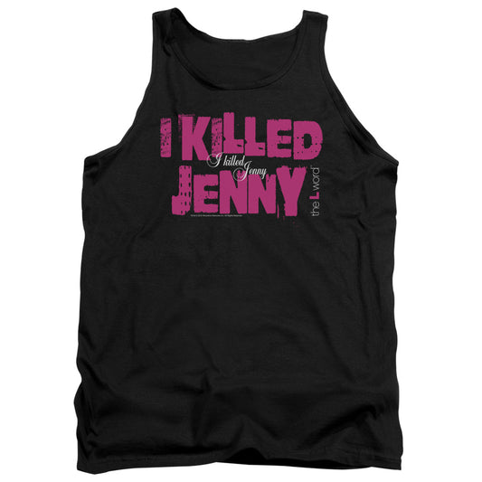 The L Word - I Killed Jenny - Adult Tank - Black
