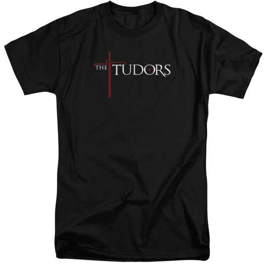 Tudors - Logo - Short Sleeve Adult Tall - Black T-shirt