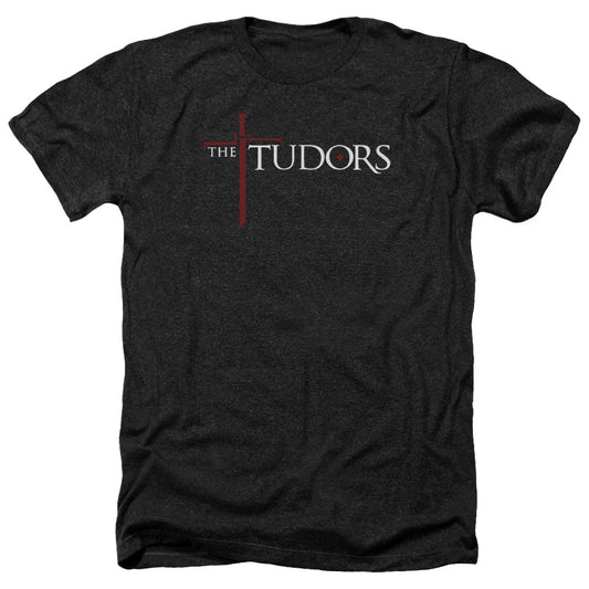 Tudors - Logo - Adult Heather-black