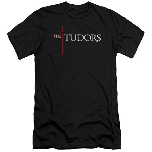 Tudors - Logo-premuim Canvas Adult Slim Fit 30/1 - Black