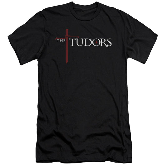 TUDORS LOGO - S/S ADULT 30/1 - BLACK T-Shirt