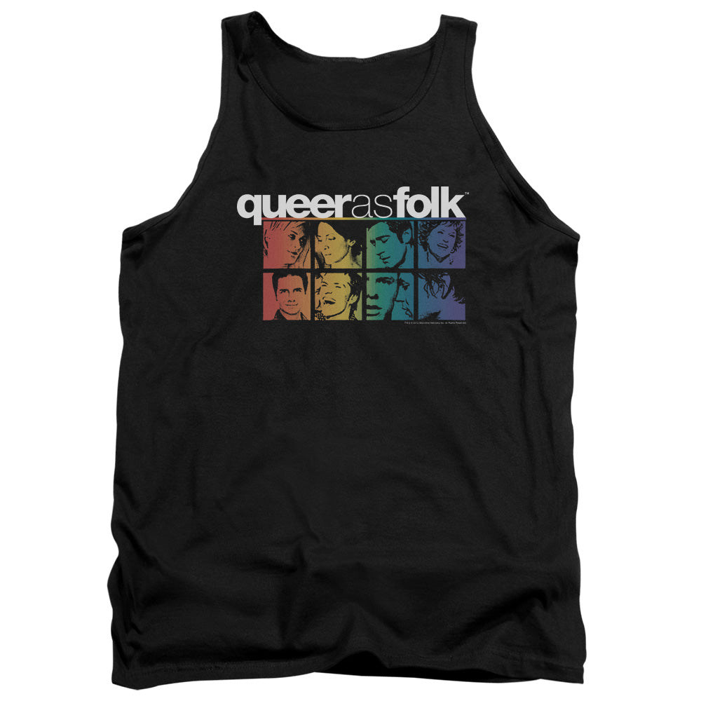 Queer As Folk - Cast - Adult Tank - Black