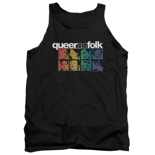 Queer As Folk - Cast - Adult Tank - Black