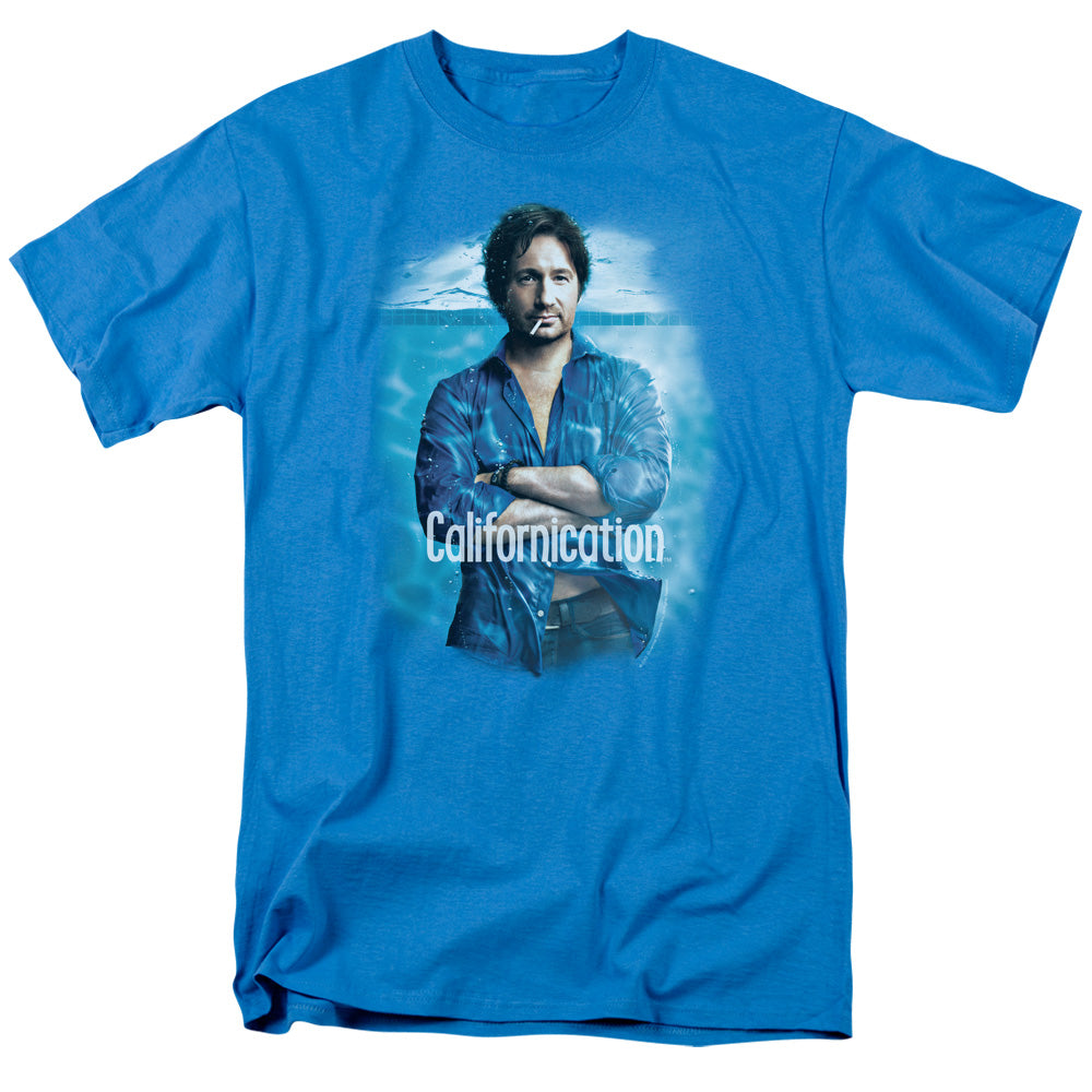Californication - Way Too Deep - Short Sleeve Adult 18/1 - Turquoise T-shirt