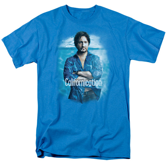 Californication - Way Too Deep - Short Sleeve Adult 18/1 - Turquoise T-shirt