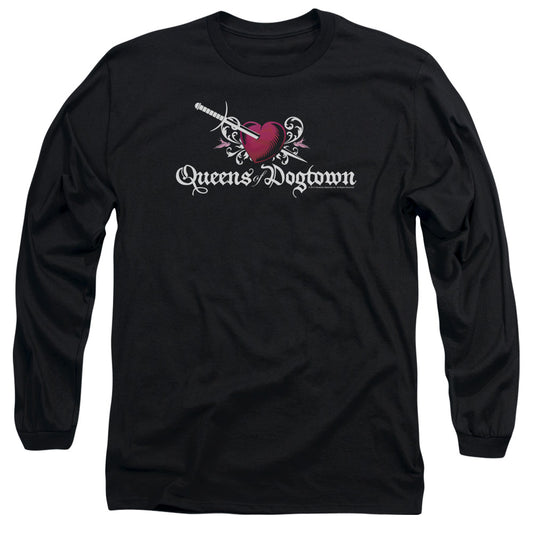 Californication - Queens Of Dogtown - Long Sleeve Adult 18/1 - Black T-shirt