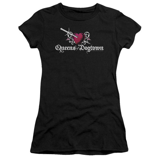 Californication - Queens Of Dogtown - Short Sleeve Junior Sheer - Black T-shirt