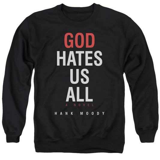 Californication - Book Cover - Adult Crewneck Sweatshirt - Black