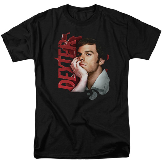 Dexter - Layered - Short Sleeve Adult 18/1 - Black T-shirt