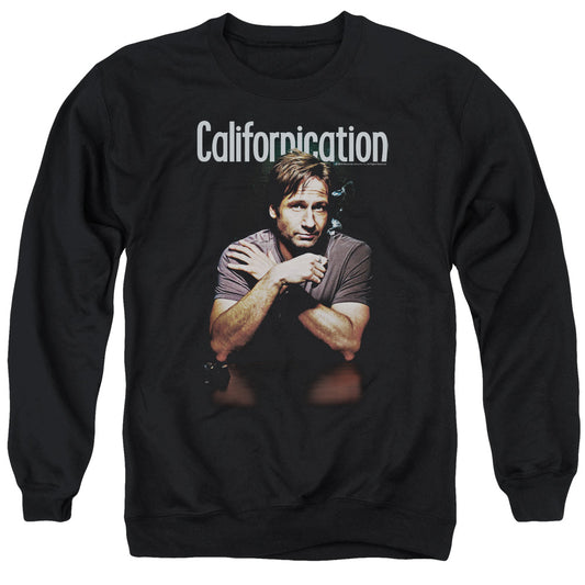 Californication - Smoking - Adult Crewneck Sweatshirt - Black