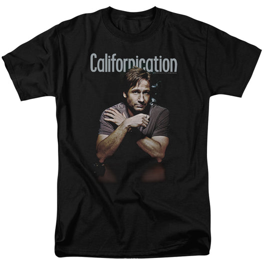 Californication - Smoking - Short Sleeve Adult 18/1 - Black T-shirt
