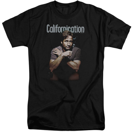 Californication - Smoking - Short Sleeve Adult Tall - Black T-shirt