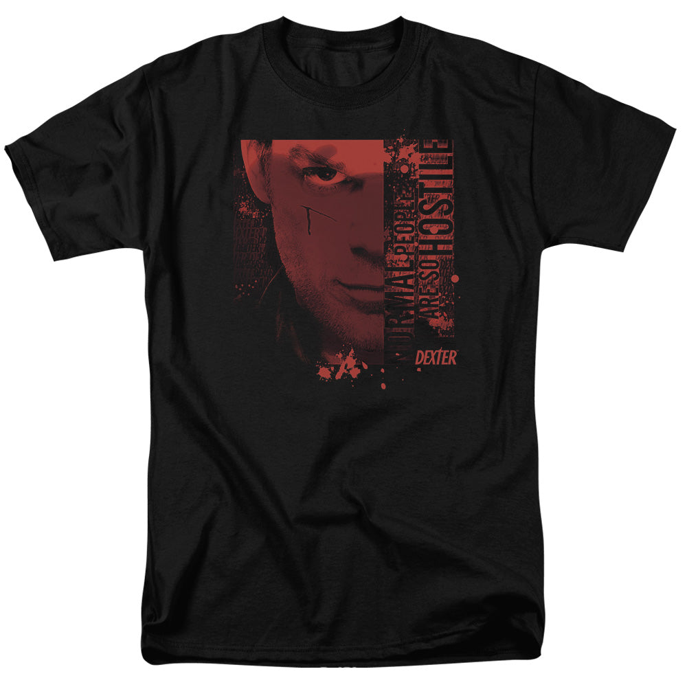 Dexter - Normal - Short Sleeve Adult 18/1 - Black T-shirt