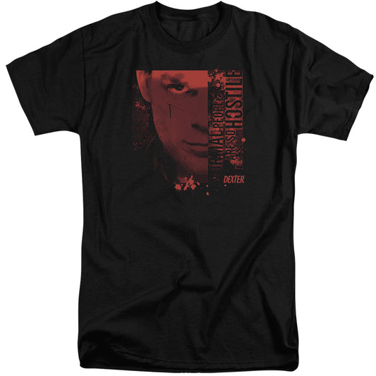 Dexter - Normal - Short Sleeve Adult Tall - Black T-shirt