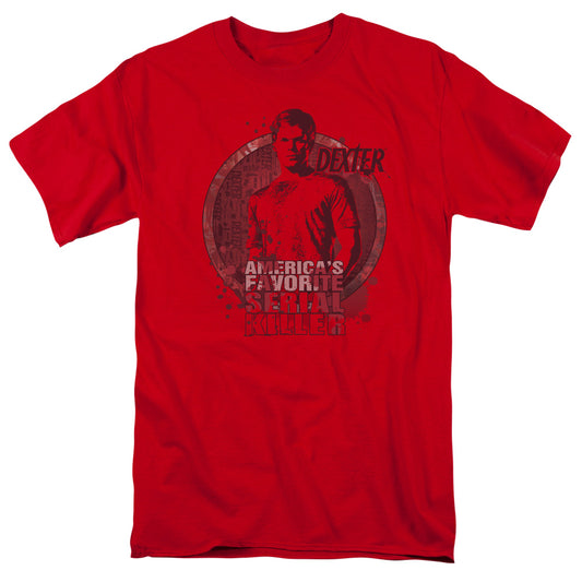 Dexter - Americas Favorite - Short Sleeve Adult 18/1 - Red T-shirt