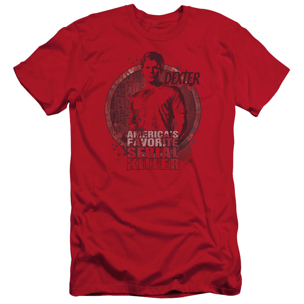 Dexter - Americas Favorite - Short Sleeve Adult 30/1 - Red T-shirt