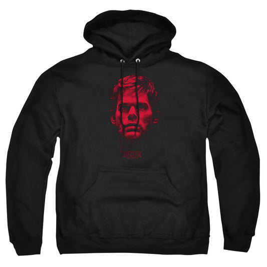 Dexter - Bloody Face - Adult Pull-over Hoodie - Black