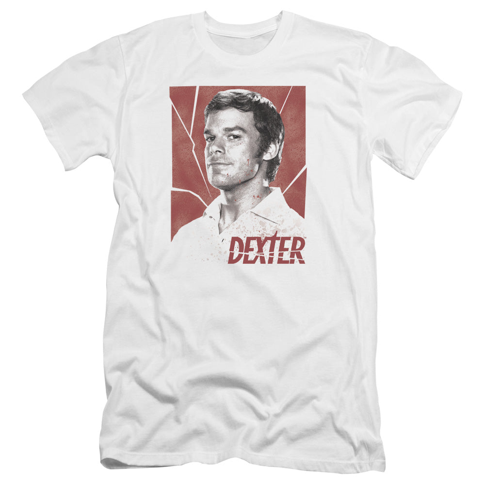 Dexter - Poster-premuim Canvas Adult Slim Fit 30/1 - White