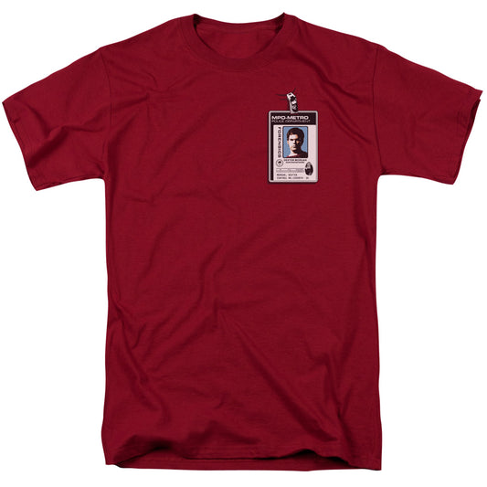 Dexter - Badge - Short Sleeve Adult 18/1 - Cardinal T-shirt