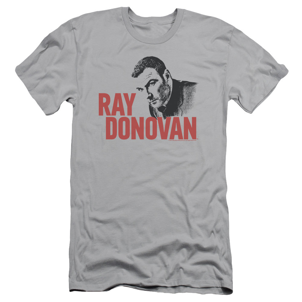 Ray Donovan - Logo - Short Sleeve Adult 30/1 - Silver T-shirt